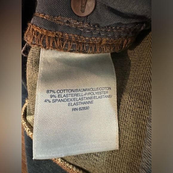 Lands End Women's Mid-rise Pull-on Skinny Jean Jegging- size 8 - Picture 6 of 7